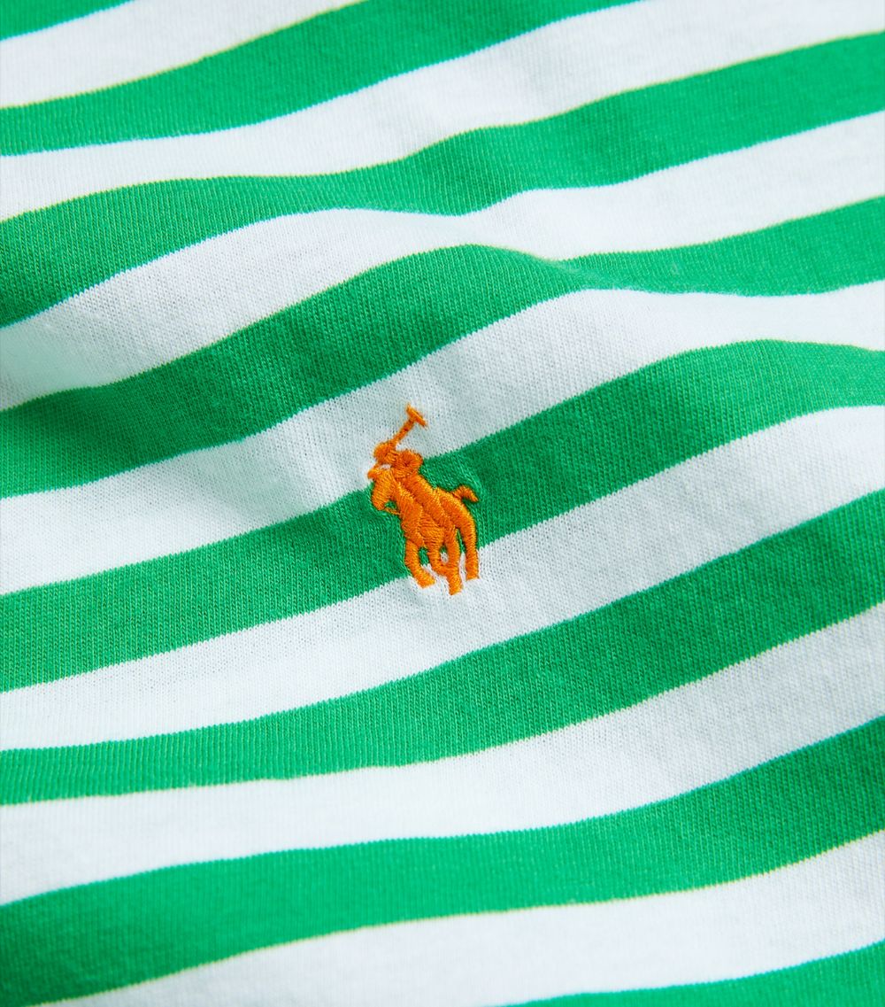 Polo Ralph Lauren Polo Ralph Lauren Cotton Striped Polo Pony T-Shirt