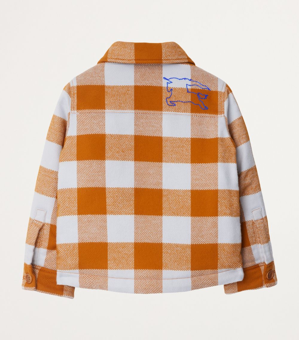 Burberry Burberry Kids Cotton Check Jacket