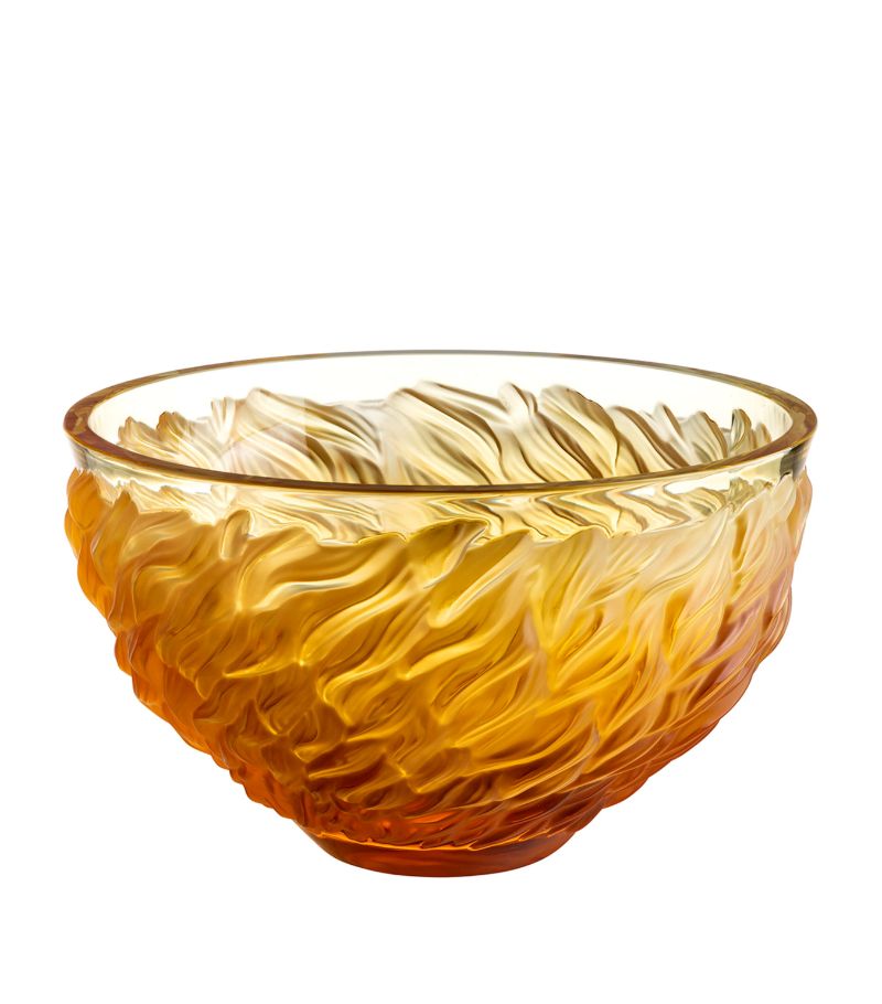 Lalique Lalique Crystal Fur-Cut Bowl