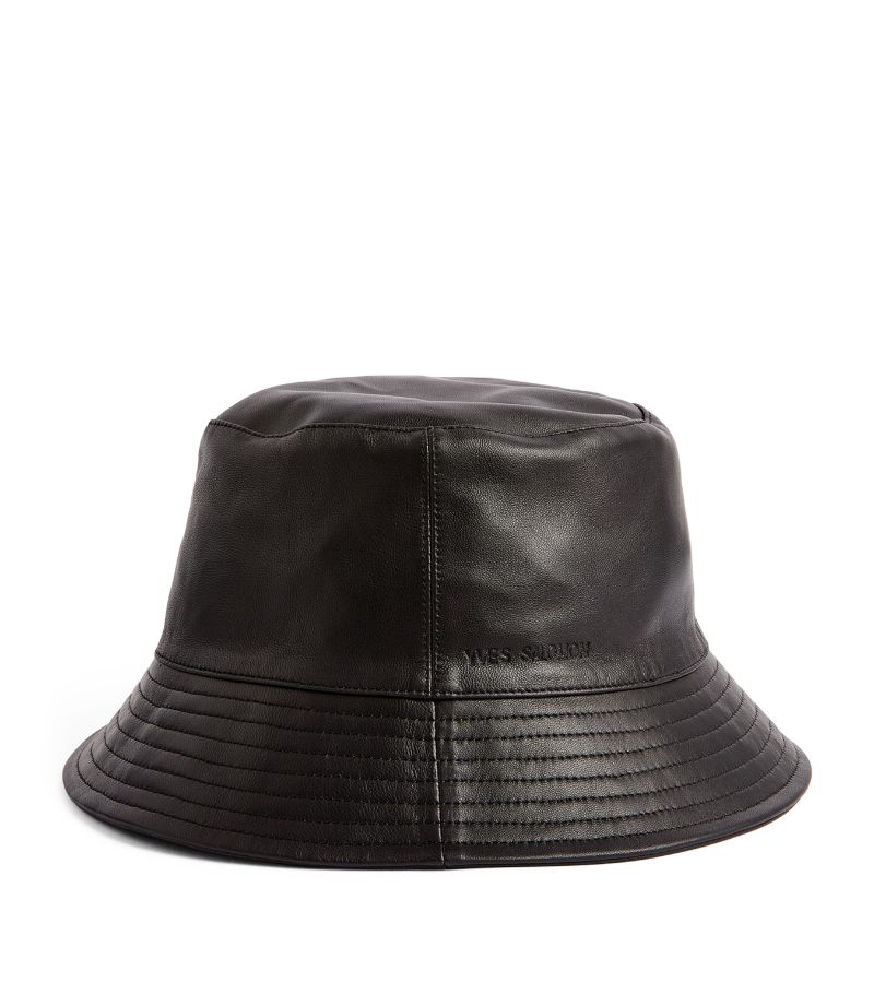 Yves Salomon Yves Salomon Lambskin Bucket Hat