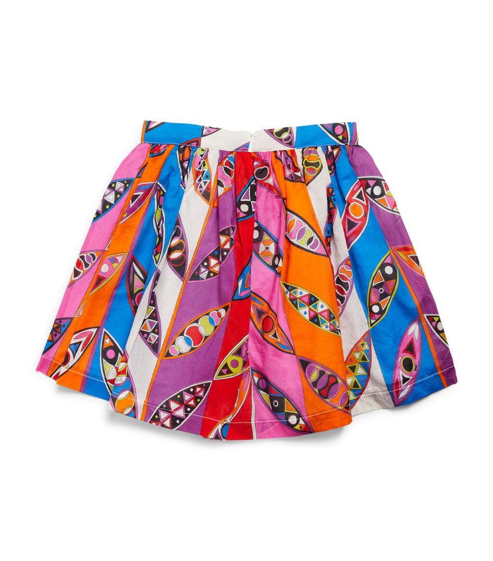 Pucci Junior Pucci Junior Printed A-Line Mini Skirt (4-12 Years)