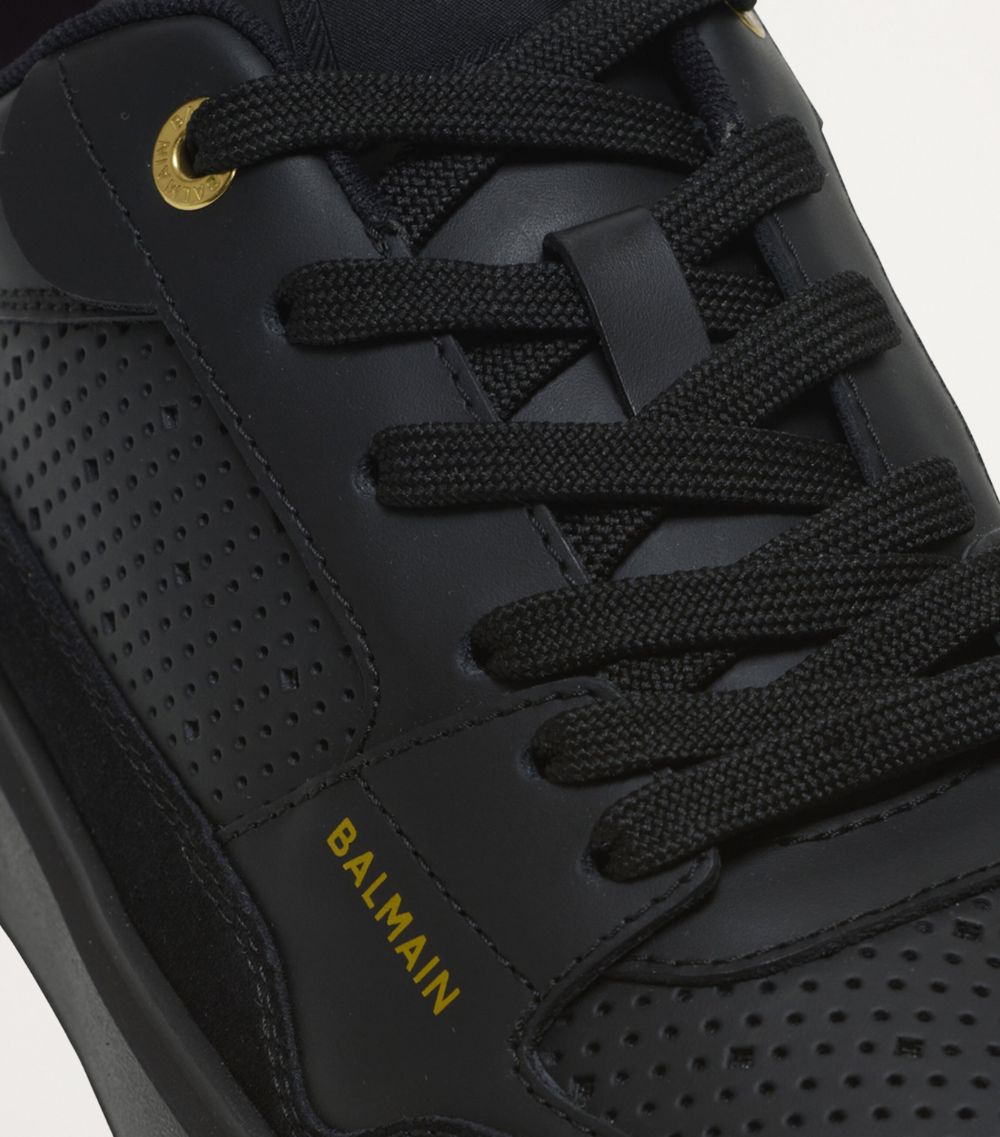 Balmain Balmain Calfskin B-Court Flip Sneakers