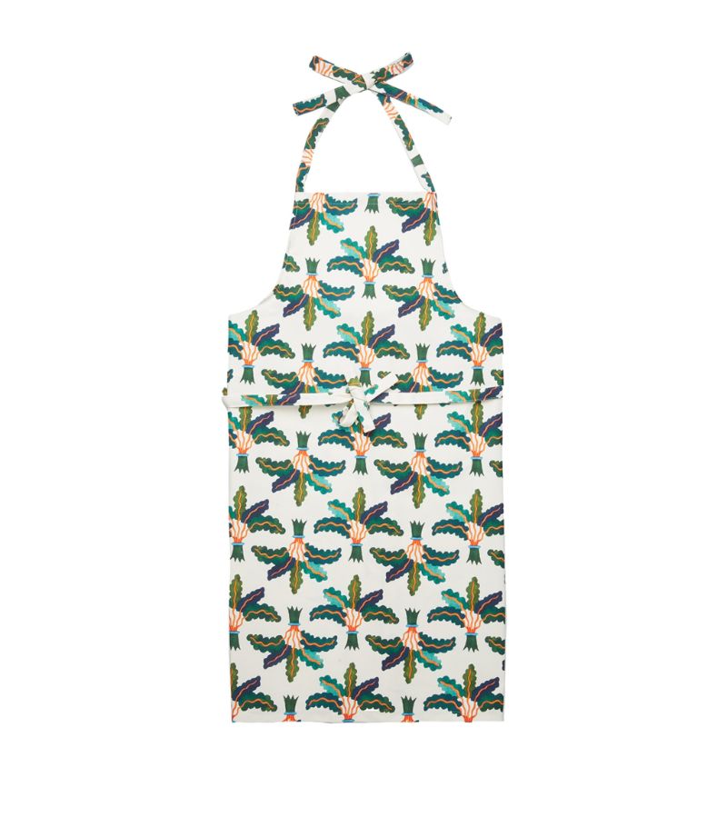 La Doublej La DoubleJ Palms Print Apron