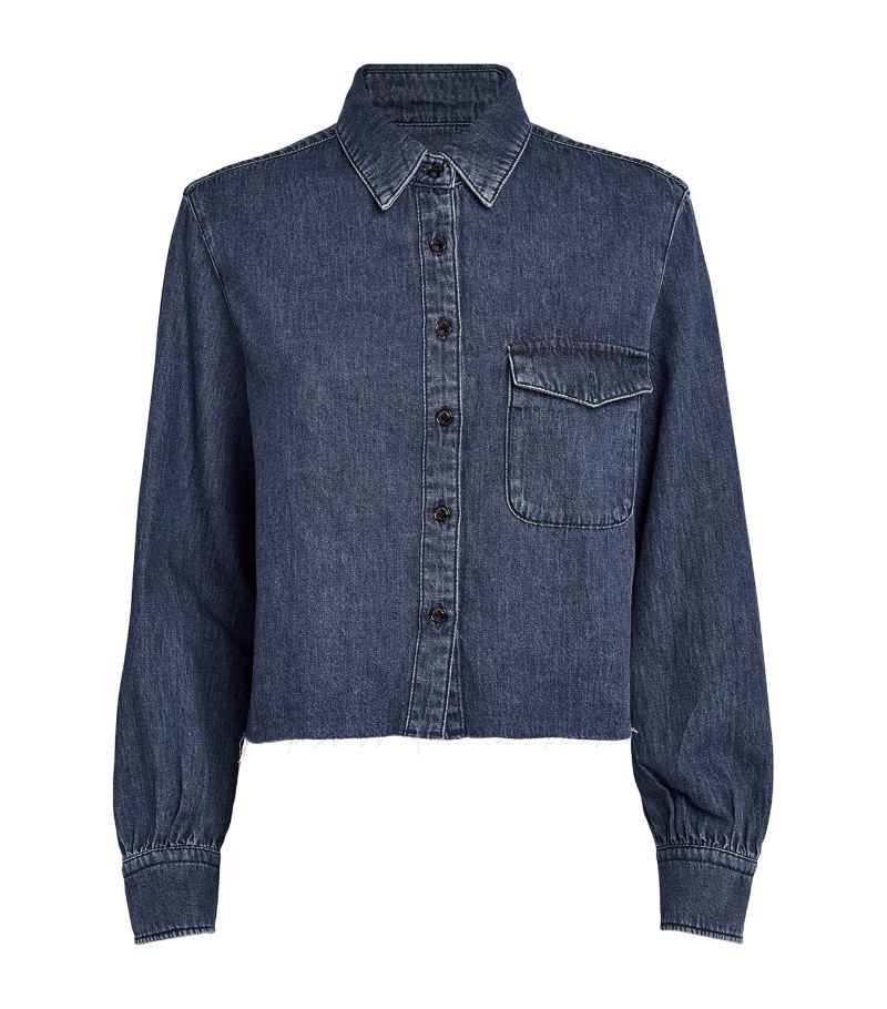 Rag & Bone rag & bone Denim Cropped Maxine Shirt