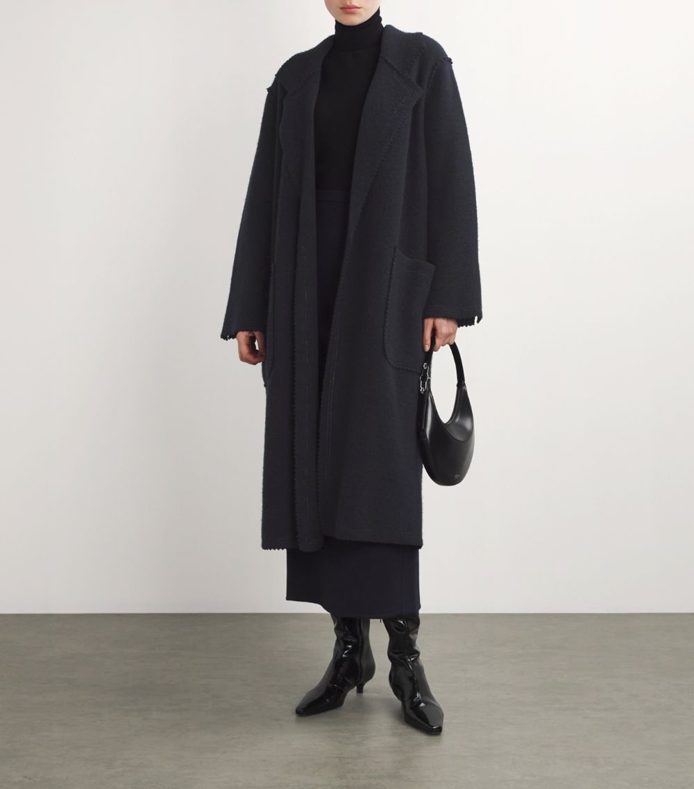 Max Mara Max Mara Wool-Cashmere Knitted Coat