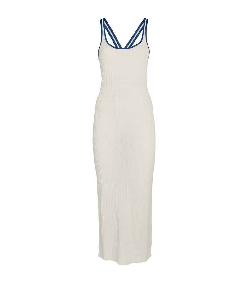  Claudie Pierlot Ribbed Sleeveless Maxi Dress