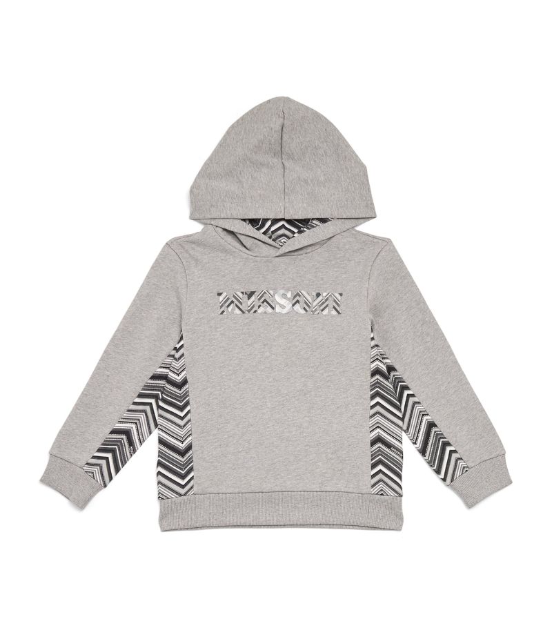 Missoni Kids Missoni Kids Cotton Logo Hoodie (12-14 Years)