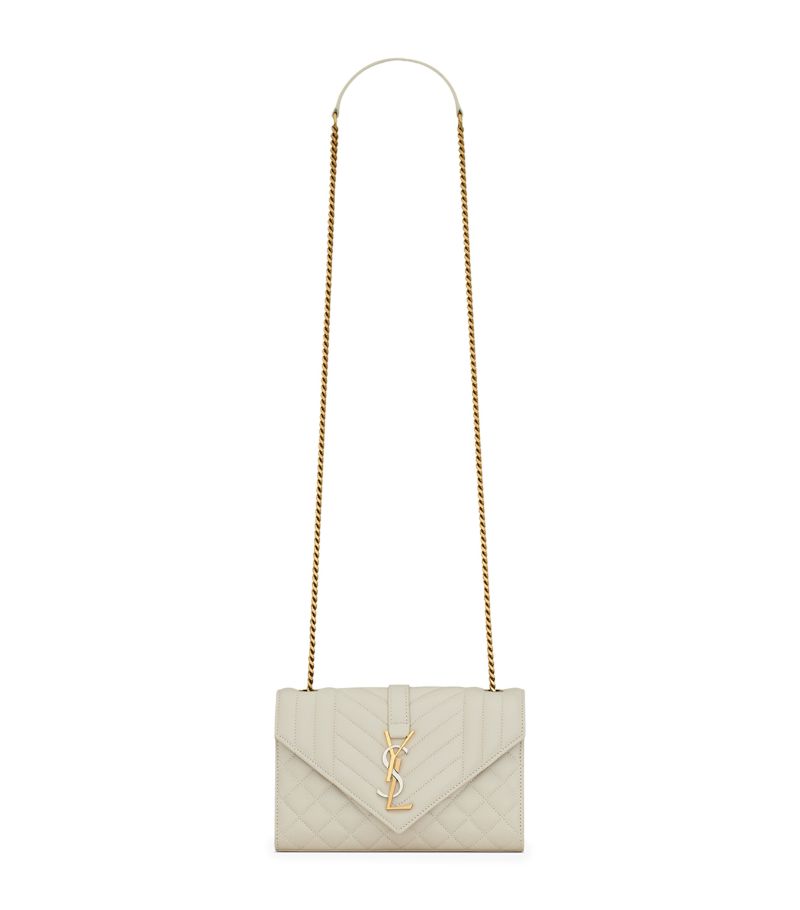 Saint Laurent Saint Laurent Small Envelope Matelassé Cross-Body Bag