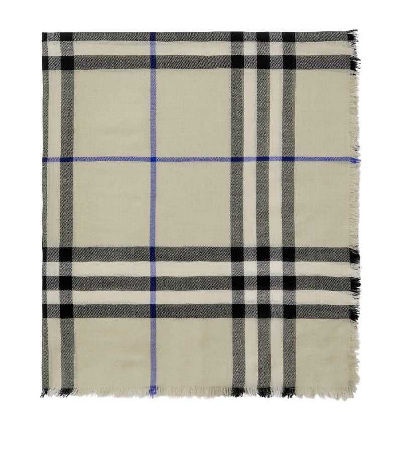 Burberry Burberry Wool Check Scarf