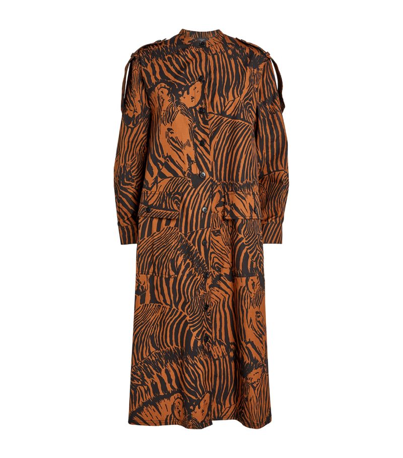 Weekend Max Mara Weekend Max Mara Animal Print Midi Dress