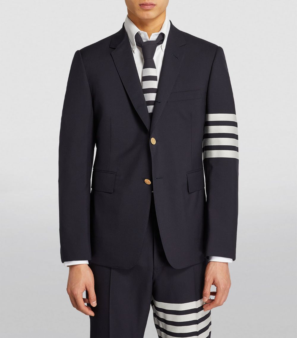 Thom Browne Thom Browne 4-Bar Stripe Tie