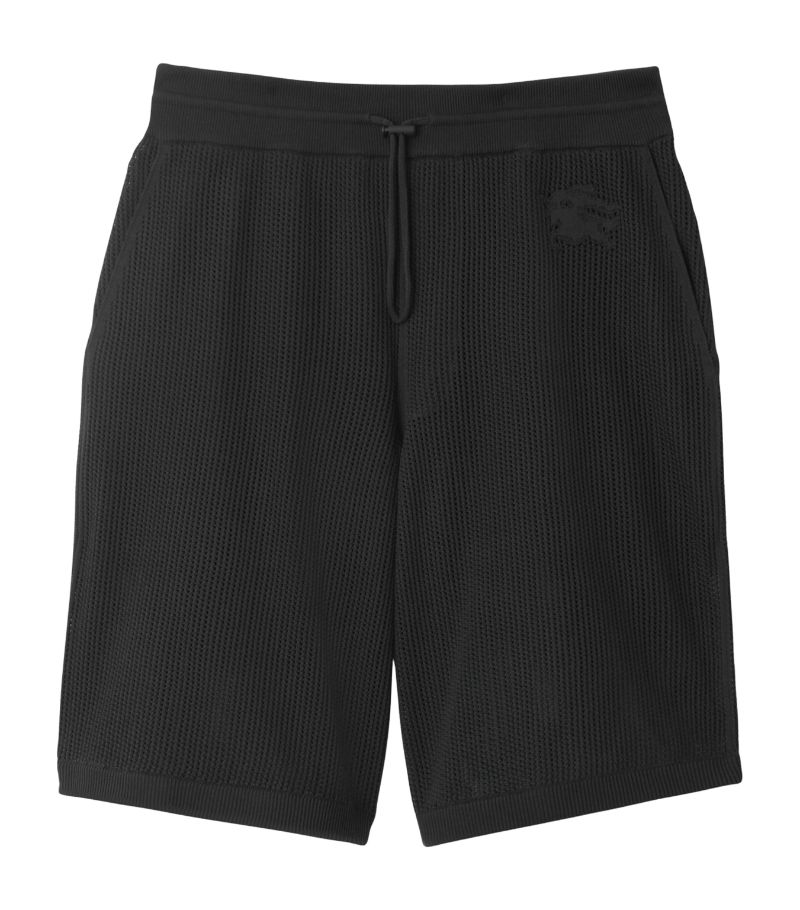 Burberry Burberry Silk-Blend Mesh Ekd Shorts