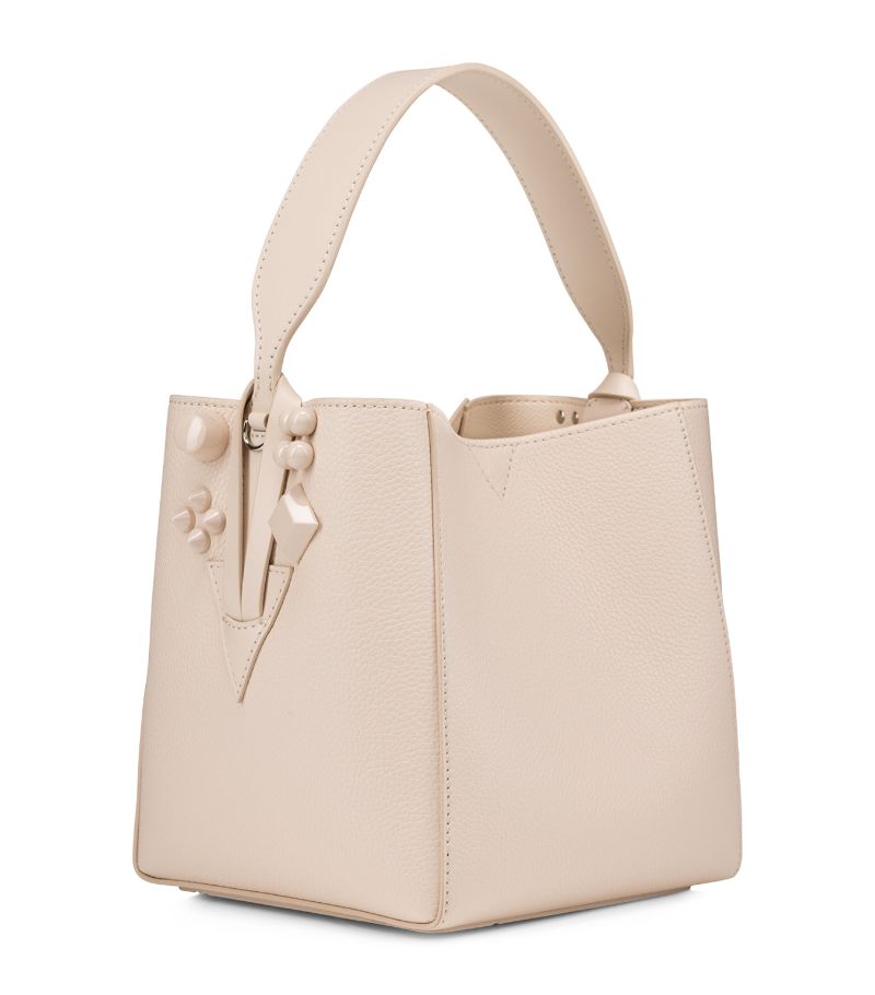 Christian Louboutin Christian Louboutin Cabachic Mini Leather Bucket Bag