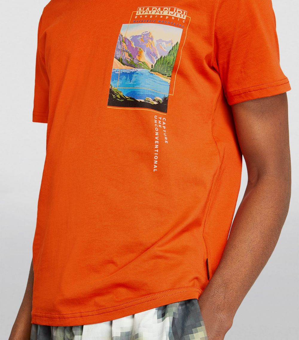 Napapijri Napapijri Cotton Graphic T-Shirt