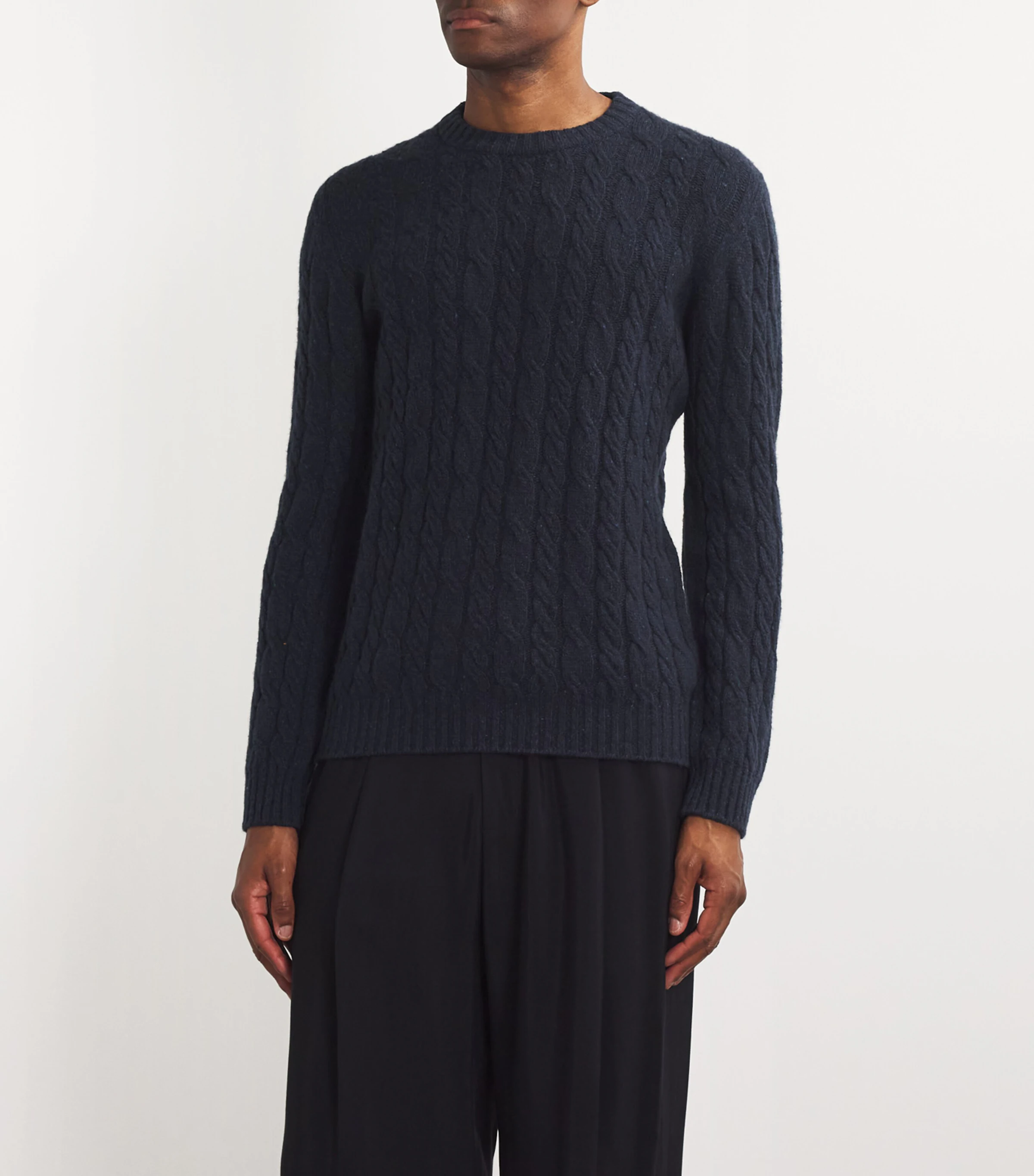 Johnstons Of Elgin Johnstons Of Elgin Cashmere Donegal Sweater