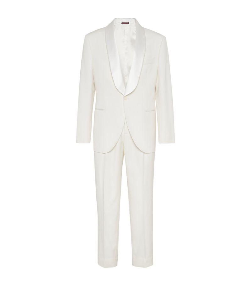 Brunello Cucinelli Brunello Cucinelli Silk-Wool-Mohair Tuxedo