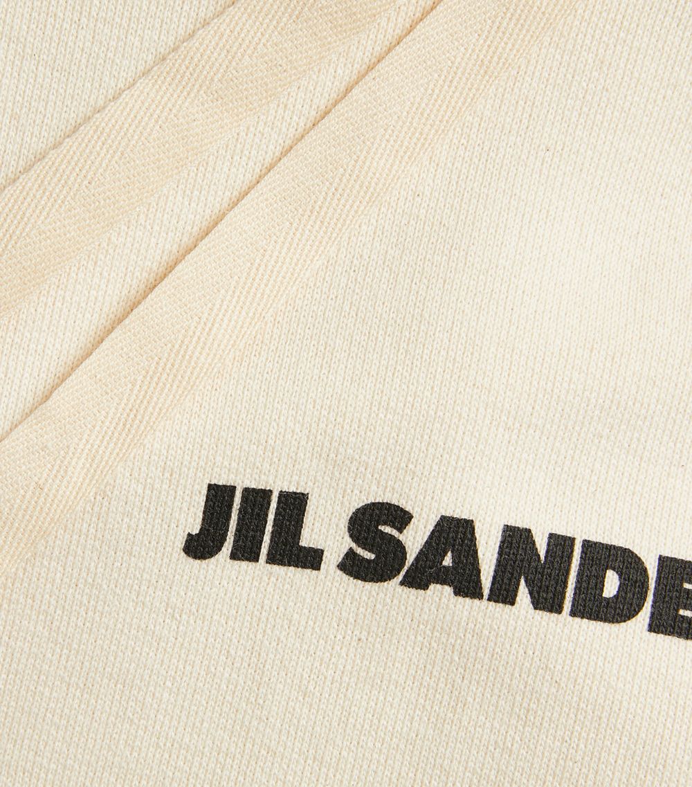 Jil Sander Jil Sander Logo Hoodie