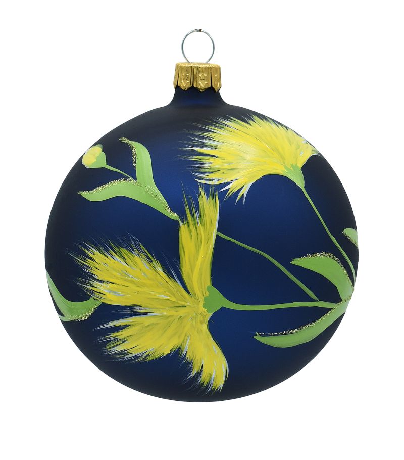 Harrods Harrods Glass Painted Bauble