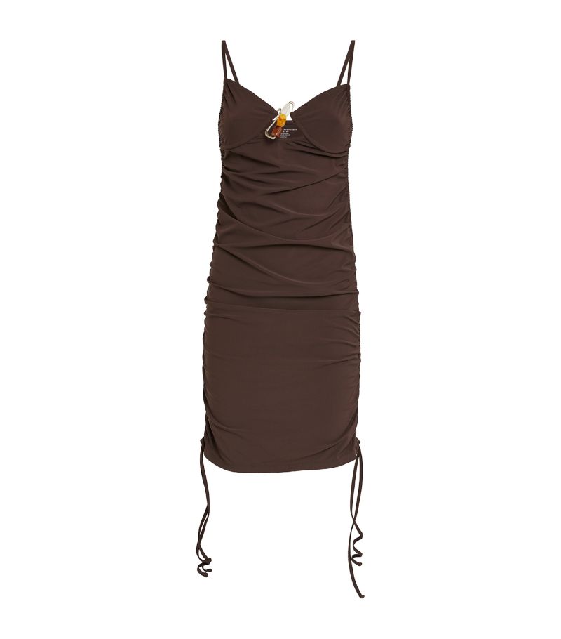 Christopher Esber Christopher Esber Ruched Nebular Mini Dress