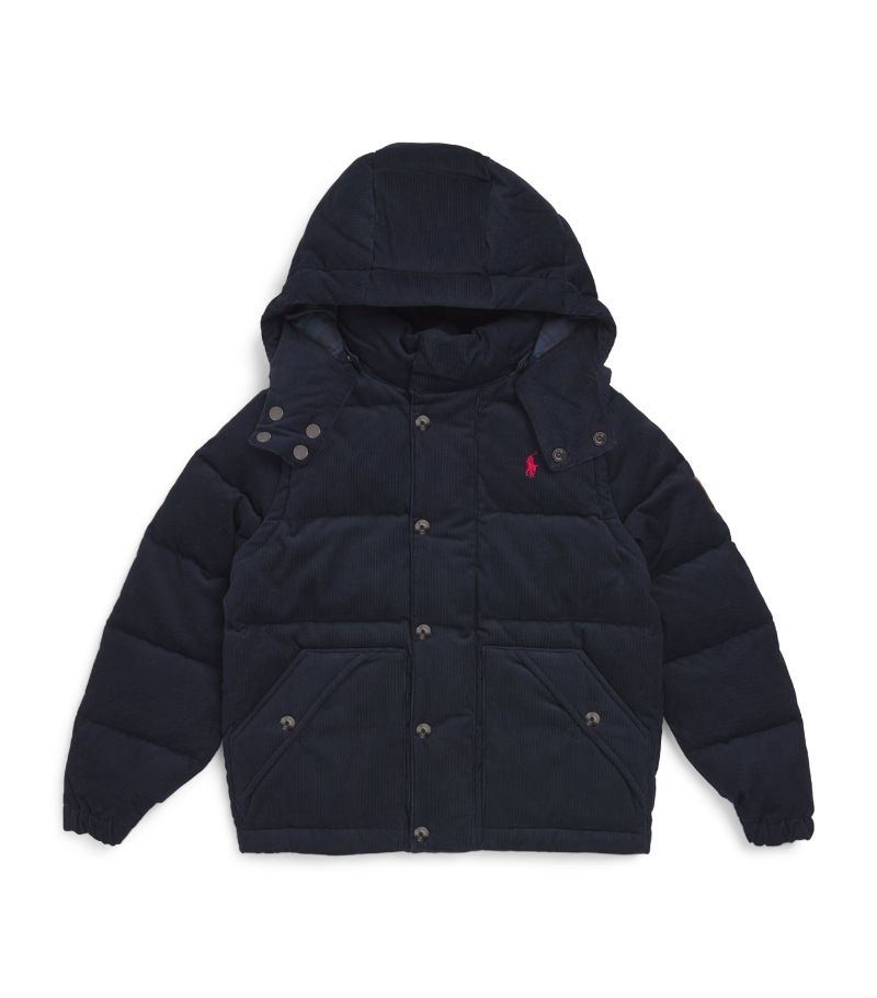 Ralph Lauren Kids Ralph Lauren Kids Corduroy Down Padded Jacket (6-14 Years)