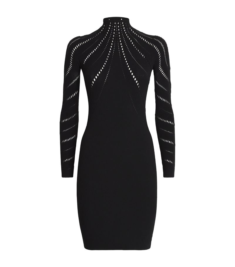 Wolford Wolford Long-Sleeve Pinhole Mini Dress