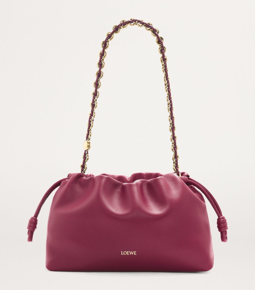 Loewe Loewe Leather Flamenco Shoulder Bag