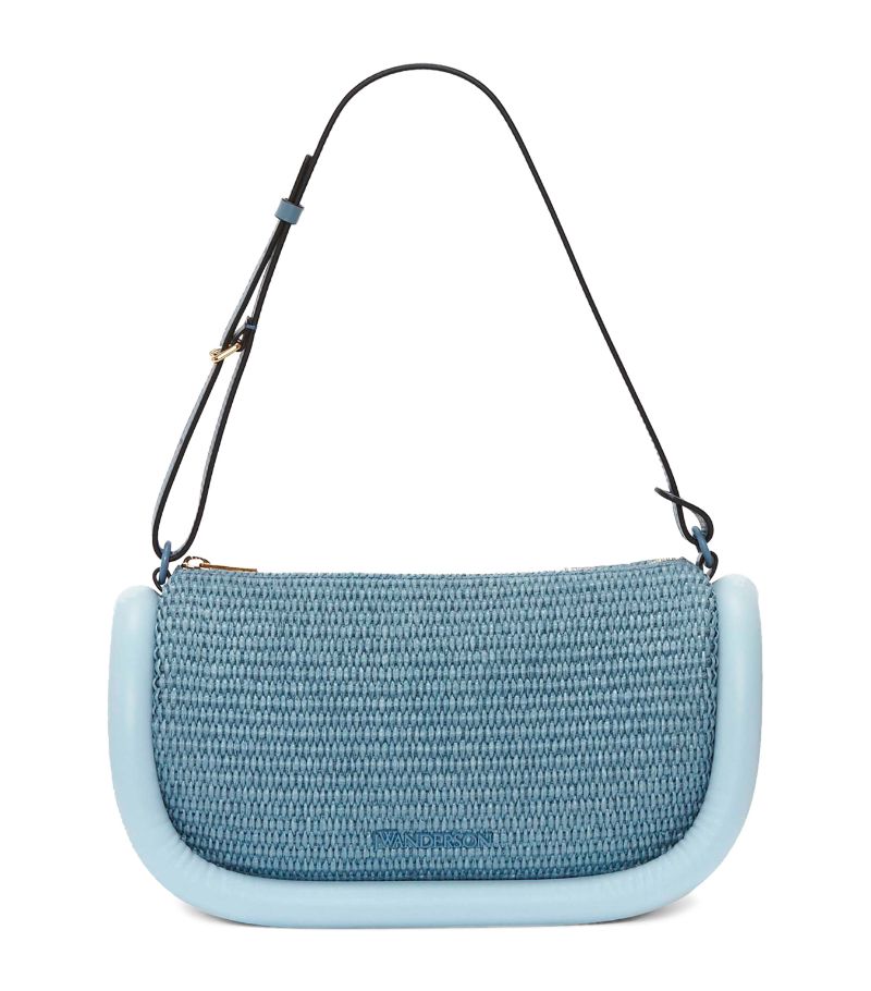 Jw Anderson Jw Anderson Raffia Bumper-15 Shoulder Bag