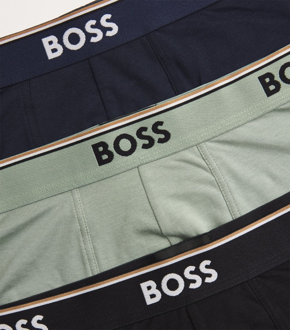 BOSS Boss Stretch-Cotton Power Boxer Briefs (Pack Of 3)