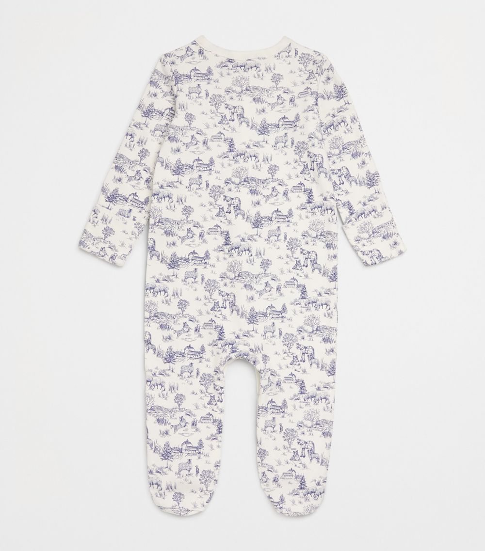 Polo Ralph Lauren Polo Ralph Lauren Kids Cotton Printed All-In-One (0-9 Months)