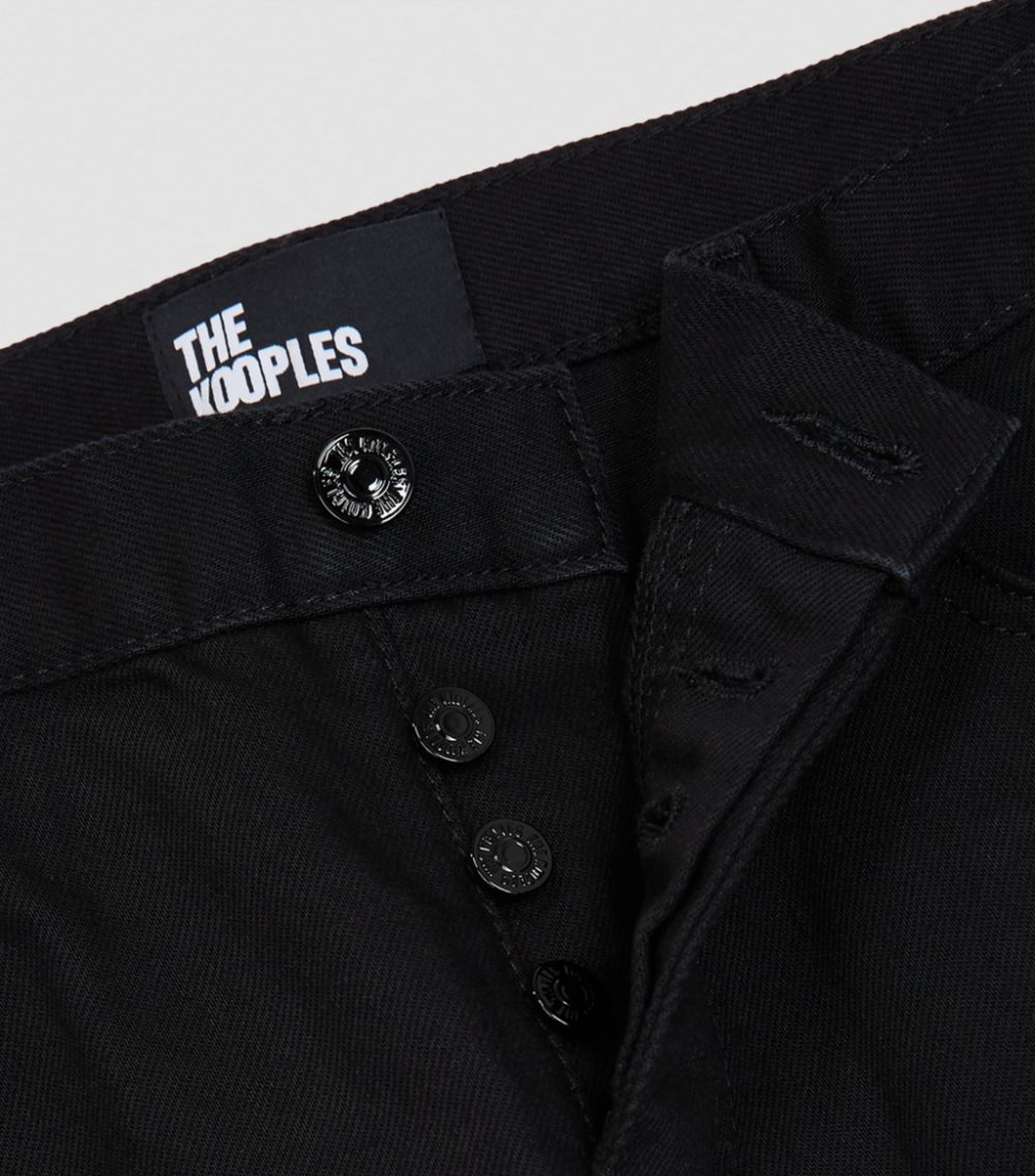 The Kooples The Kooples Straight Cut Black Jeans