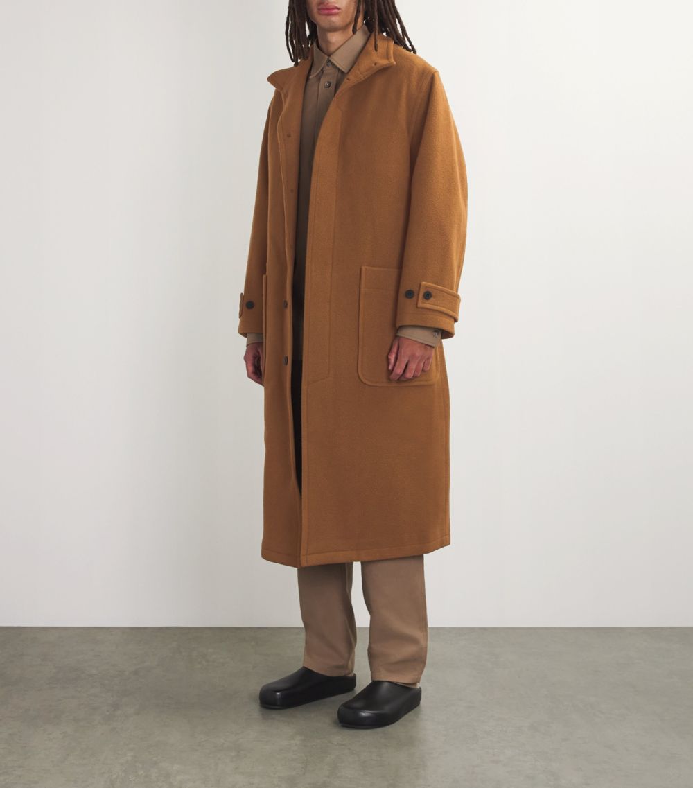 Le 17 Septembre Le 17 Septembre Wool-Raccoon Overcoat