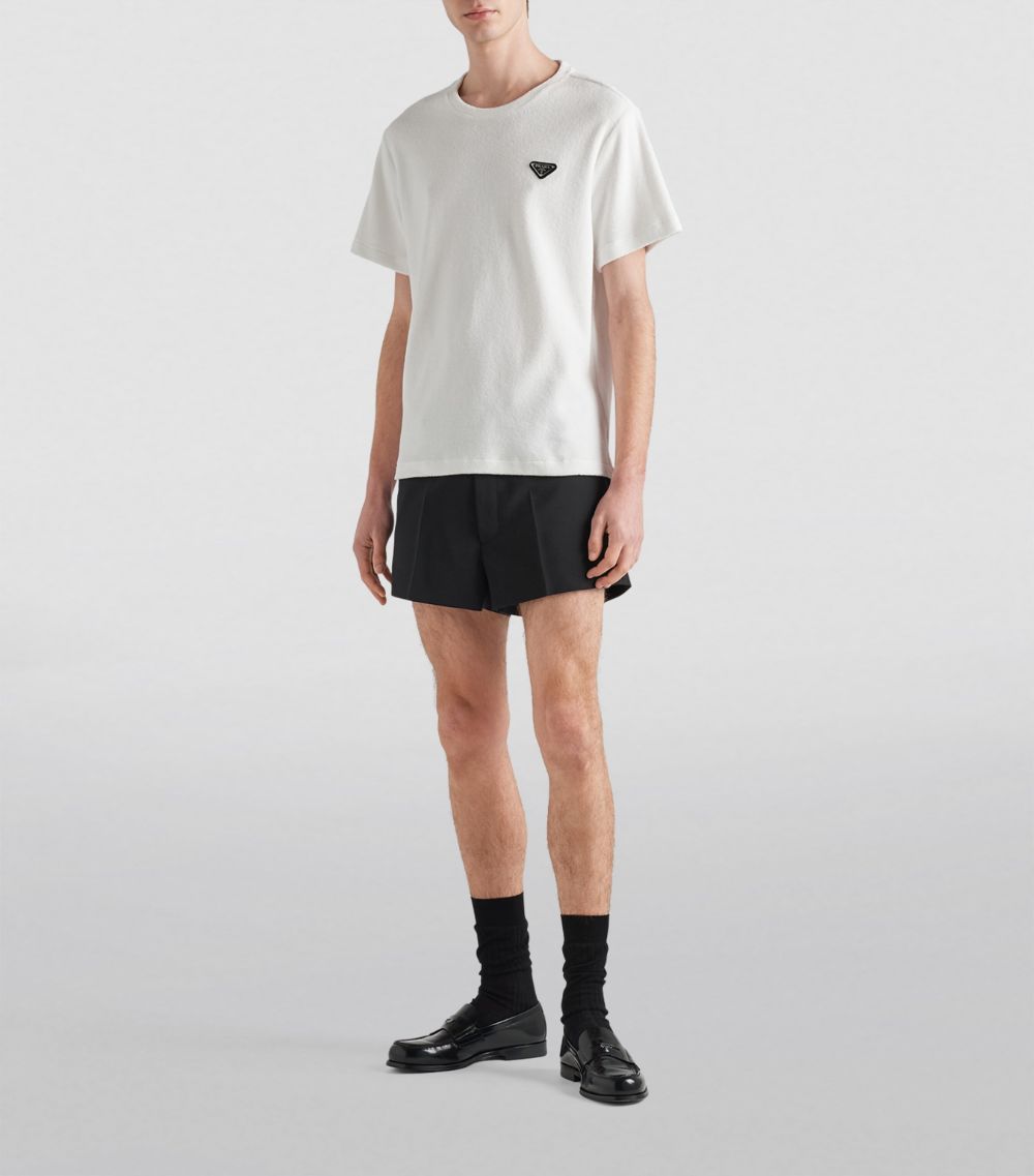 Prada Prada Terry Towelling T-Shirt