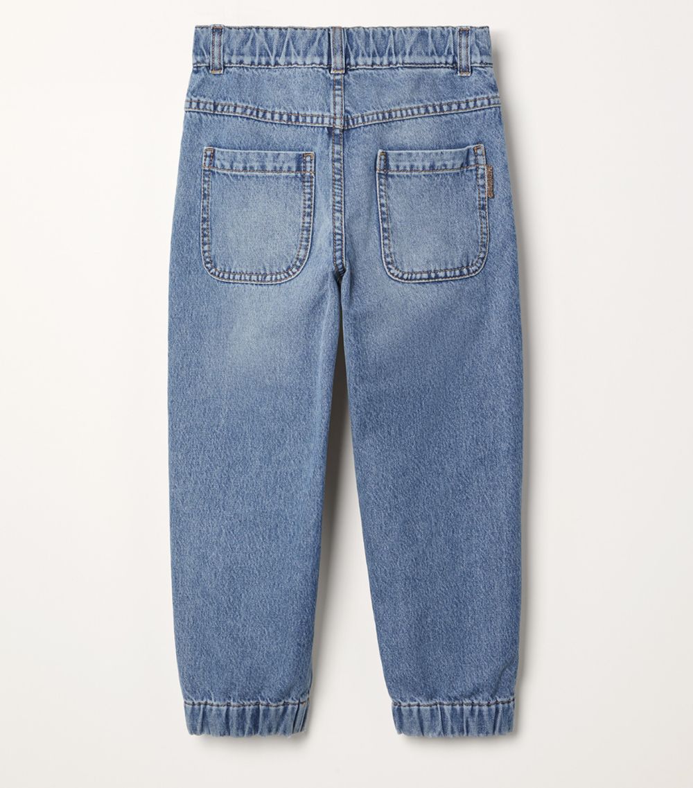 Brunello Cucinelli Kids Brunello Cucinelli Kids Elasticated-Waist Jeans (4-12 Years)