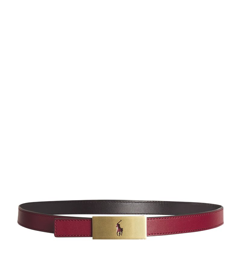 Polo Ralph Lauren Polo Ralph Lauren Leather Reversible Polo Id Belt