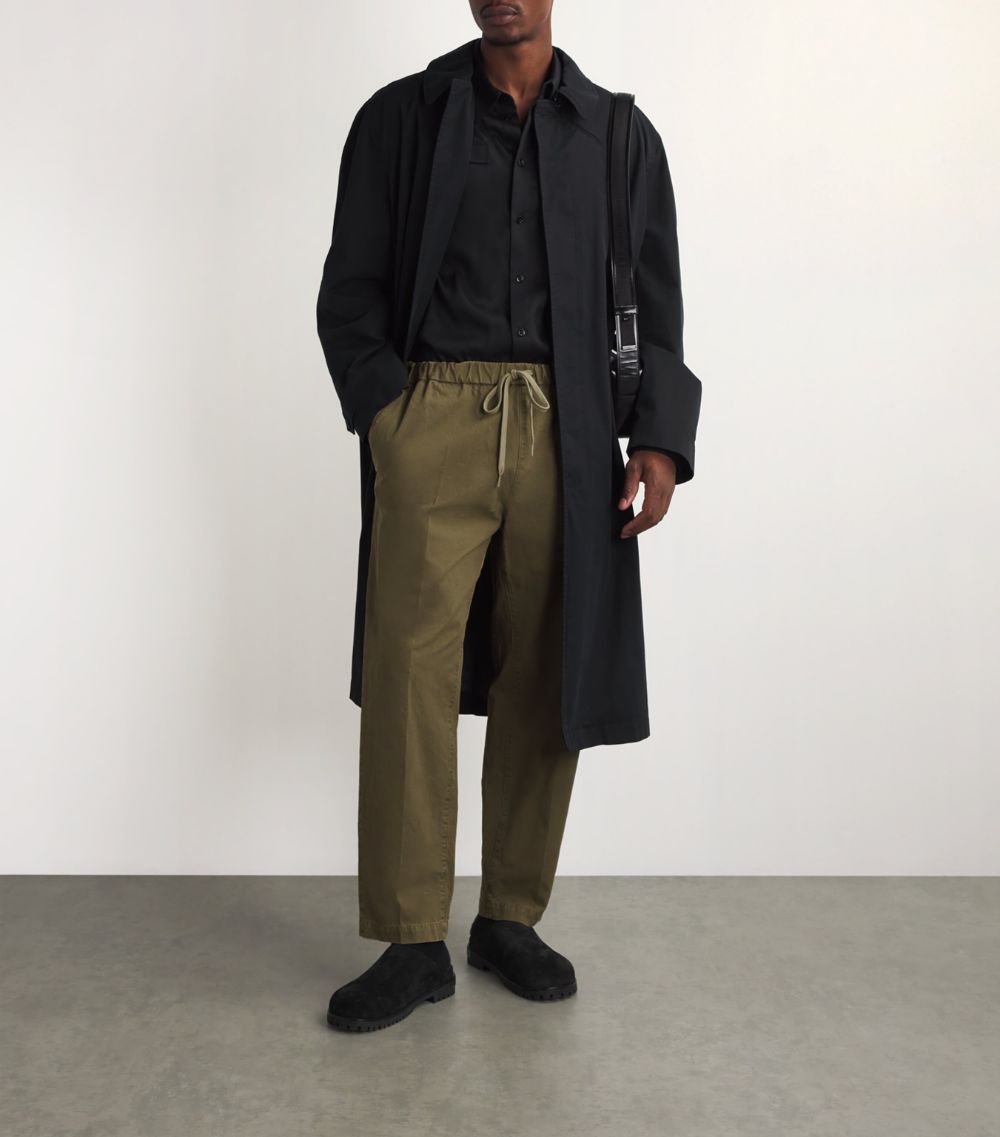 MM6 Maison Margiela Mm6 Maison Margiela Cotton Garberdine Trousers