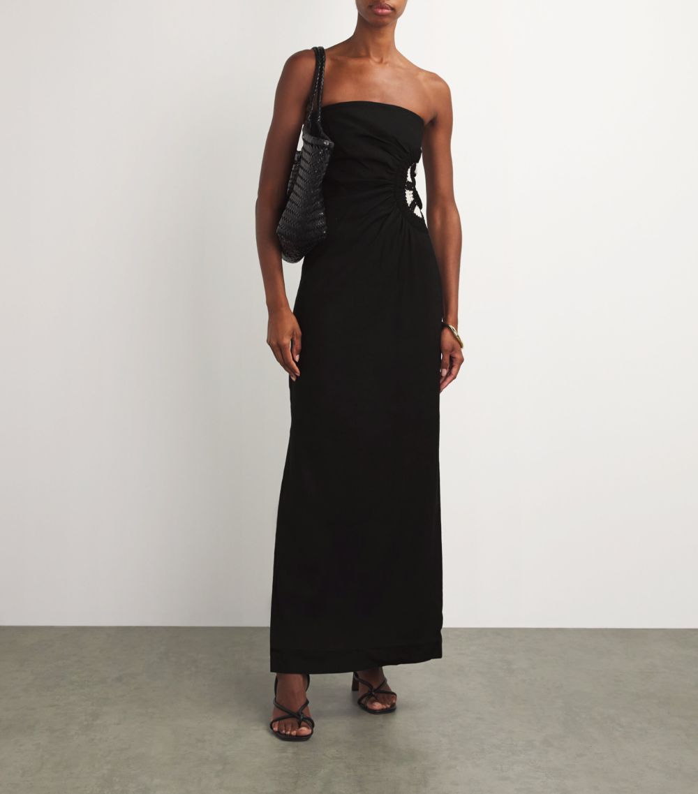 Sir. Sir. Linen-Blend Dorian Maxi Dress