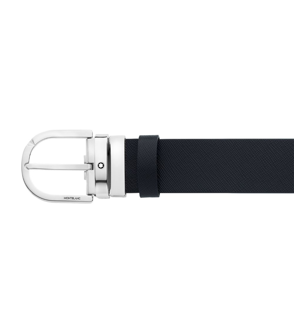 Montblanc Montblanc Leather Reversible Horseshoe Belt