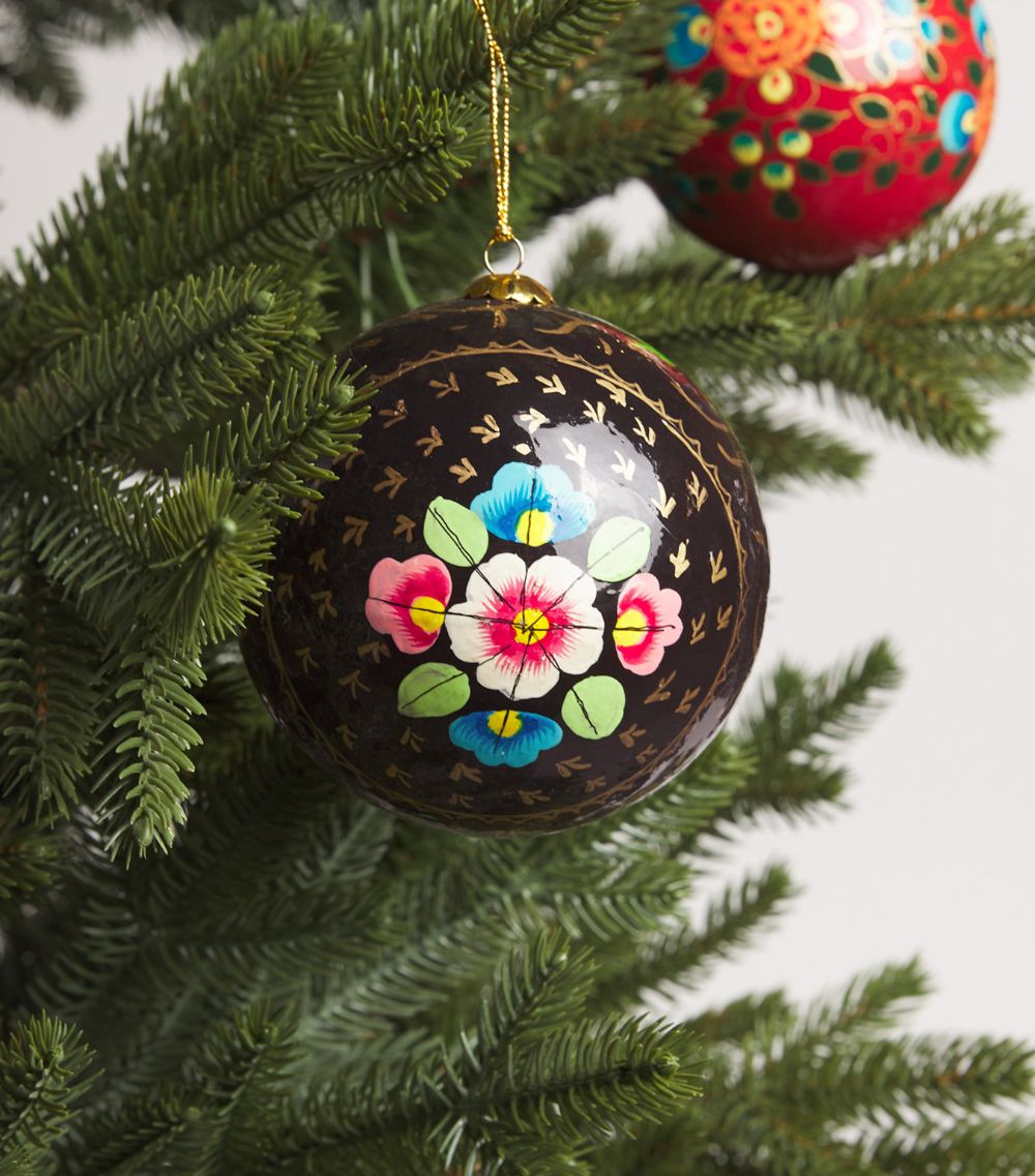  Honest Floral Illustrated Bauble