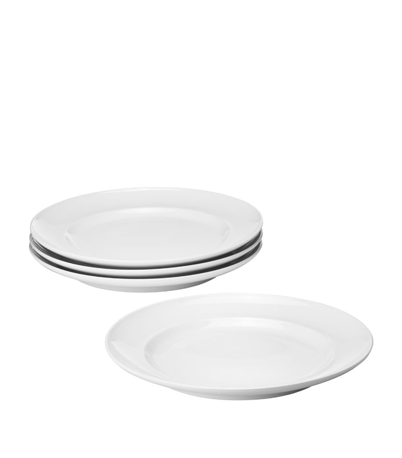 Georg Jensen Georg Jensen Set Of 4 Porcelain Koppel Dinner Plates (27Cm)