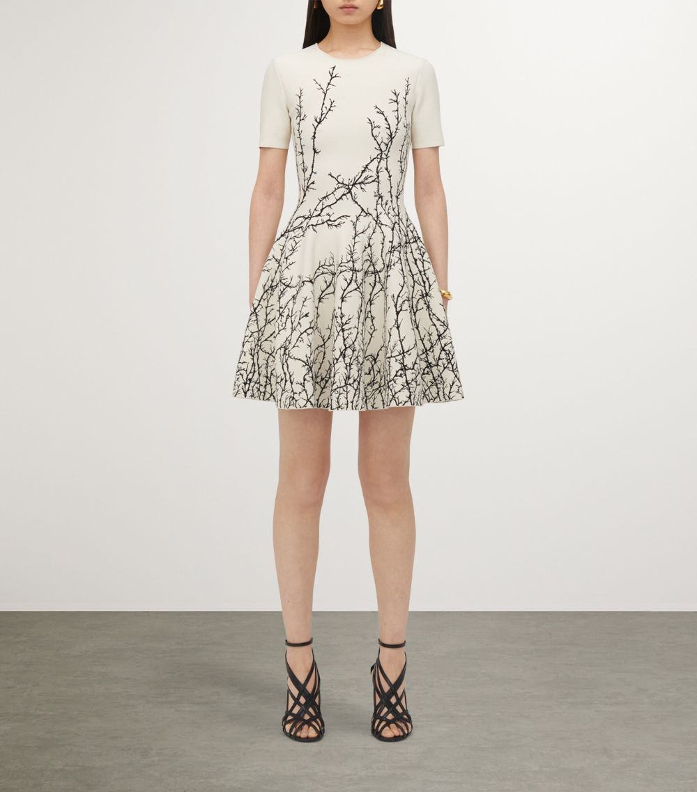 Alexander McQueen Alexander Mcqueen Thorn Branches Mini Dress