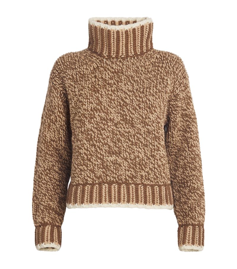 Moncler Moncler Wool-Blend Rollneck Sweater