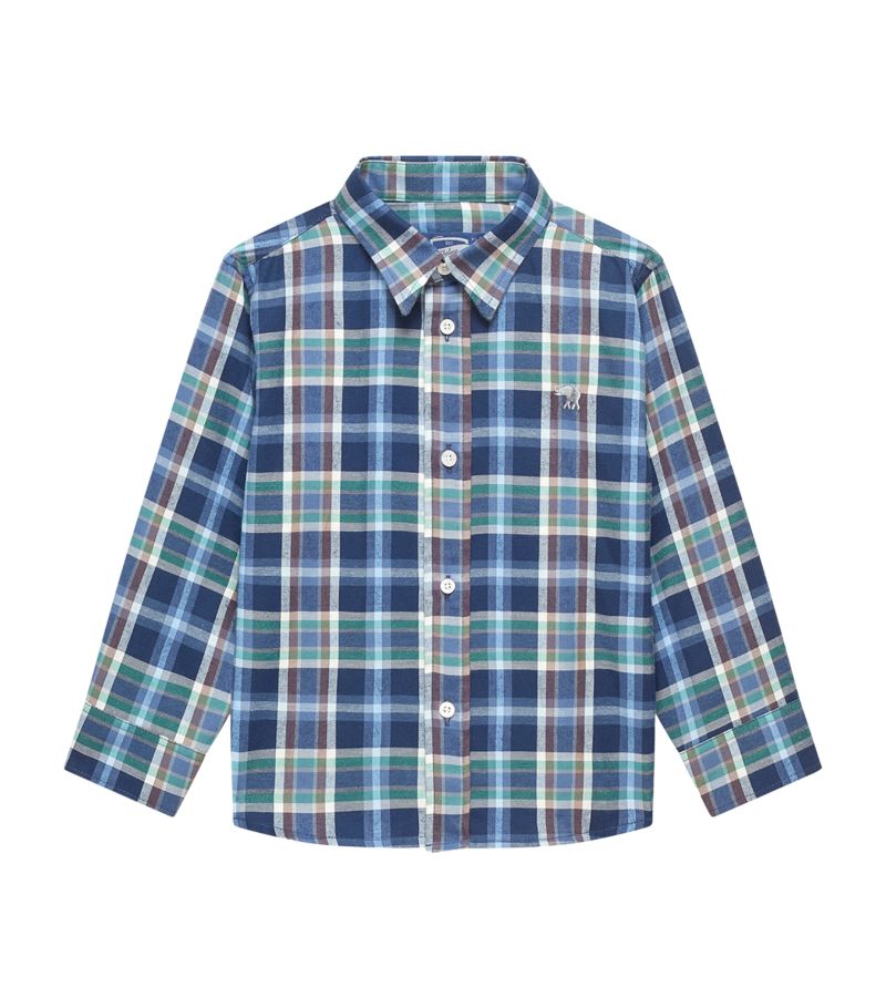 Trotters Trotters Cotton Check Oliver Shirt (2-5 Years)