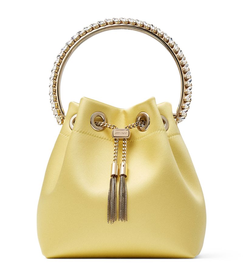 Jimmy Choo Jimmy Choo Bon Bon Satin Top-Handle Bag