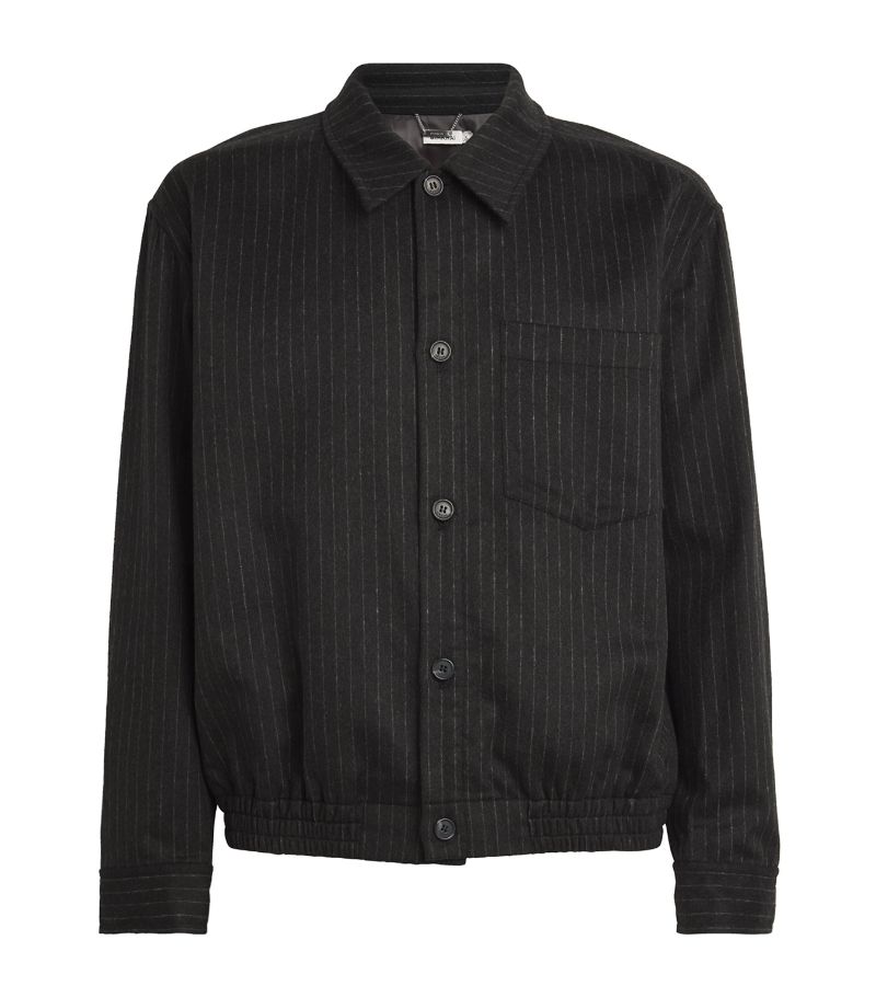 Simkhai Simkhai Virgin Wool-Blend Pinstripe Jacket