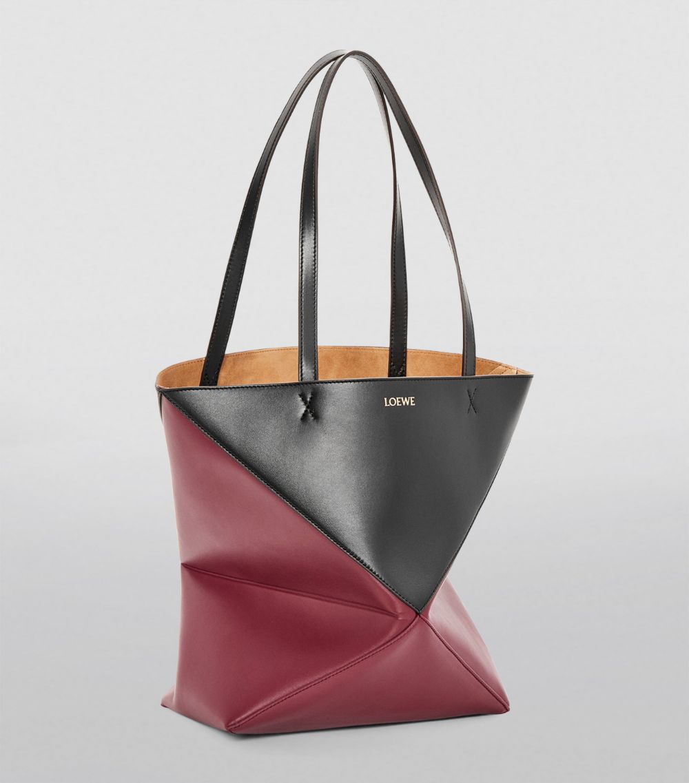 Loewe LOEWE Medium Leather Puzzle Fold Tote Bag