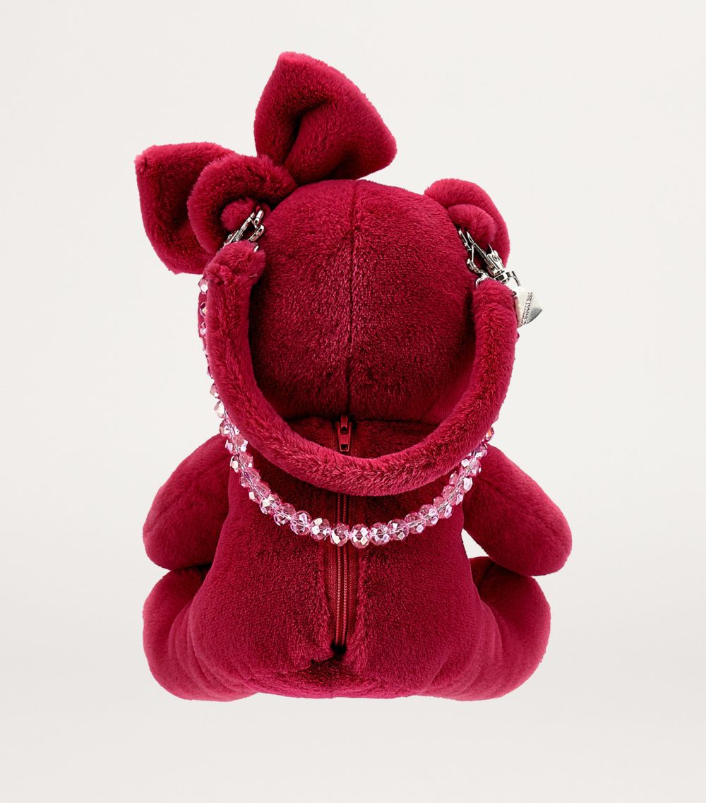 Monnalisa Monnalisa Teddy Bear Top-Handle Bag