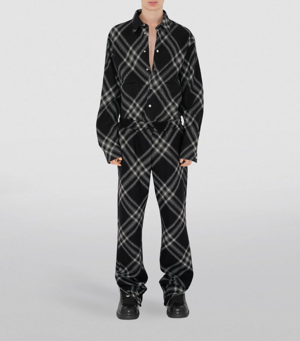 Burberry Burberry Wool Check Shirt