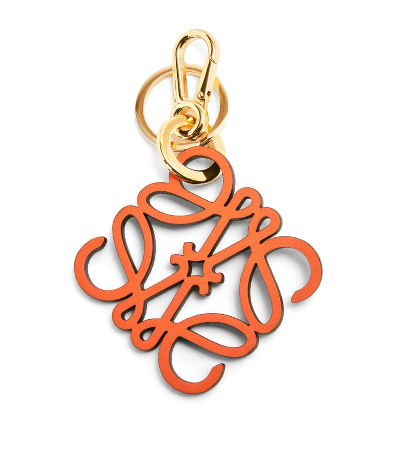 Loewe Loewe Leather Anagram Charm