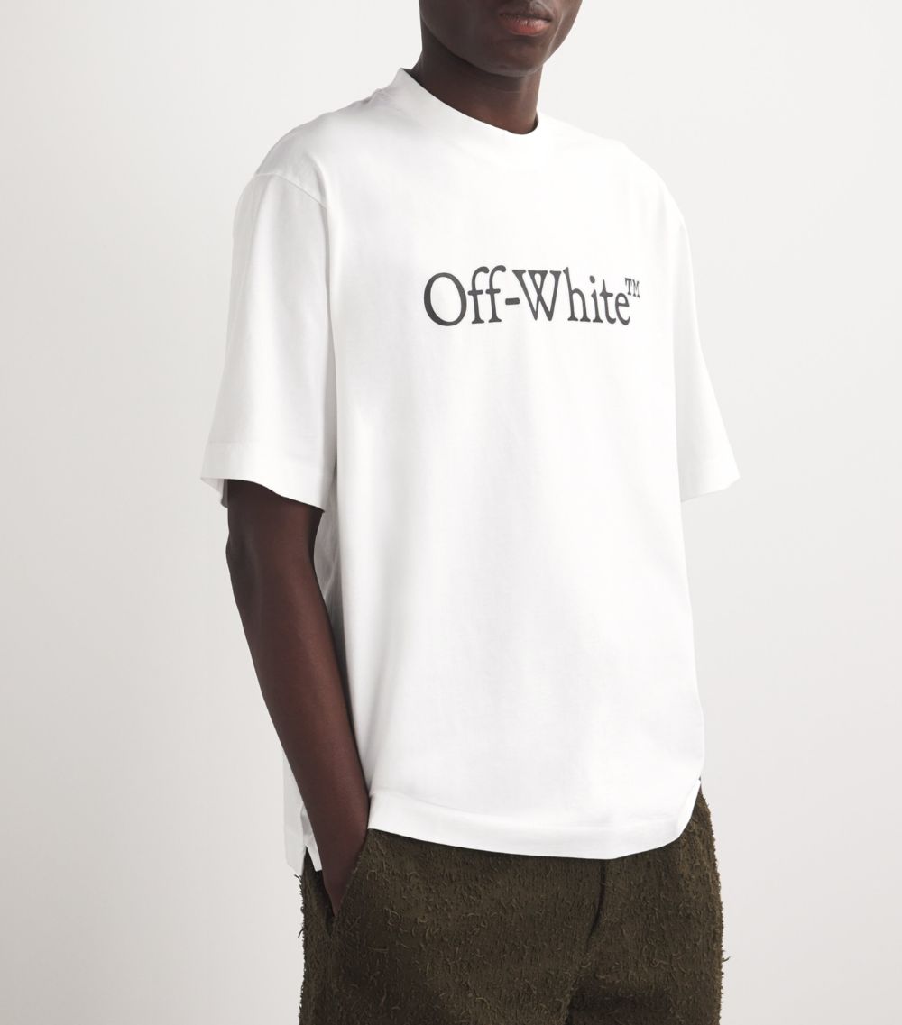 OFF-WHITE Off-White Bookish Logo T-Shirt