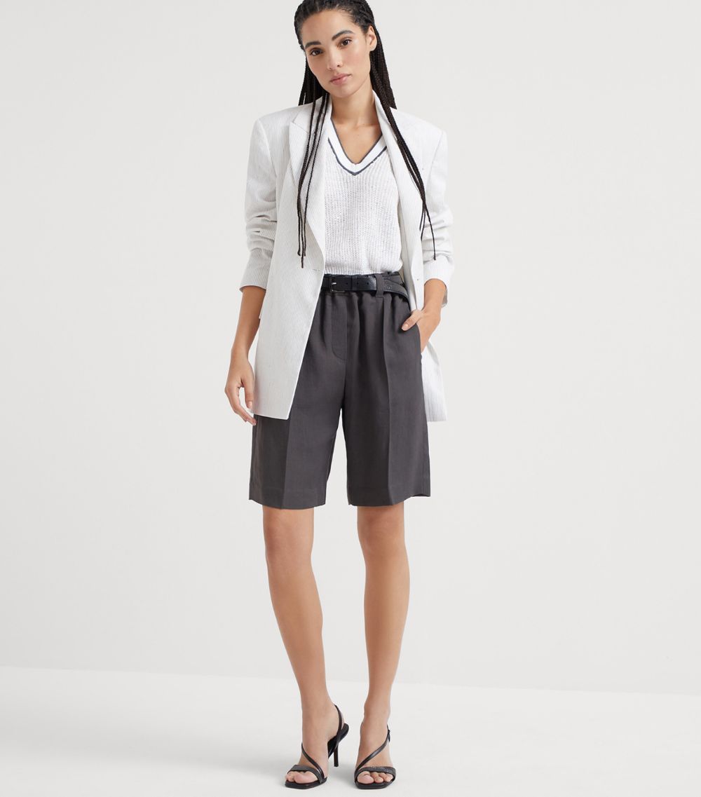 Brunello Cucinelli Brunello Cucinelli Pleated Shorts